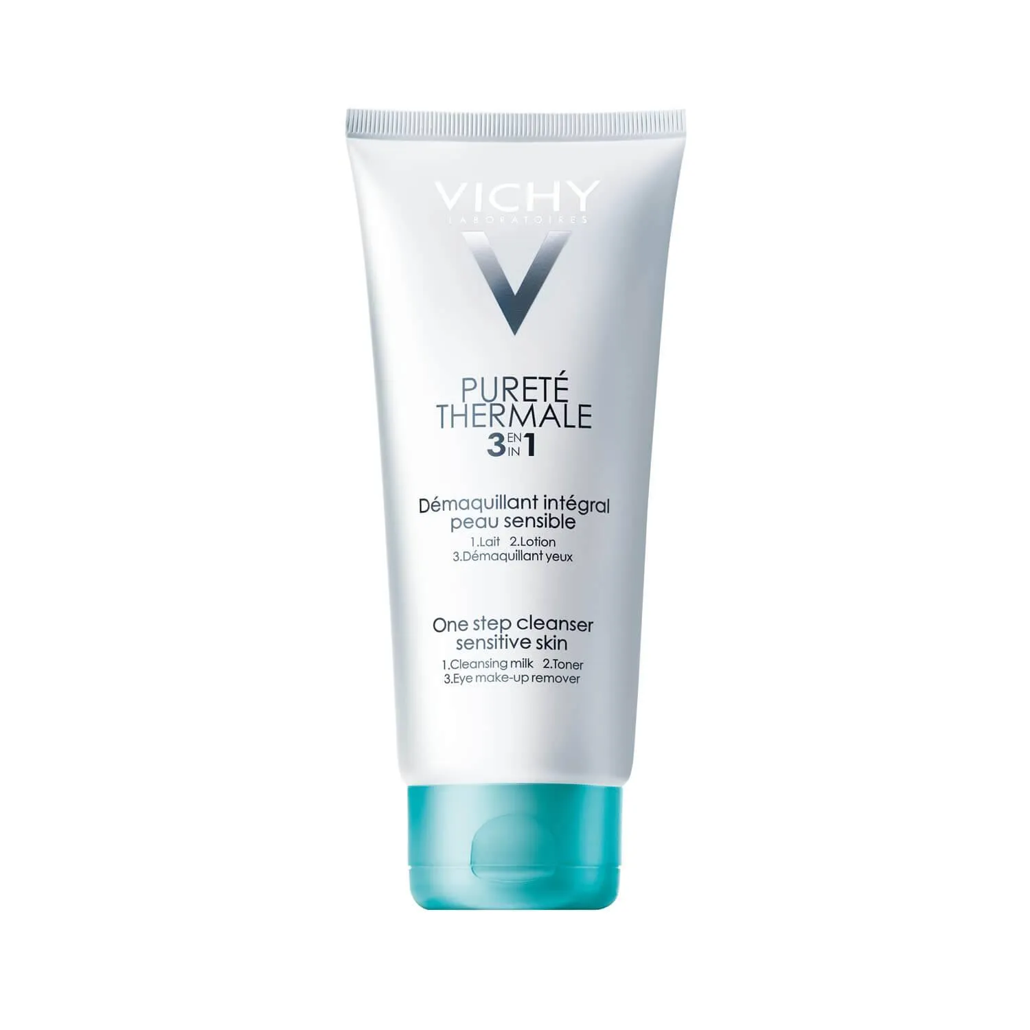 Purete Thermale One-Step Facial Cleanser by Vichy, the best French face wash for combination skin.