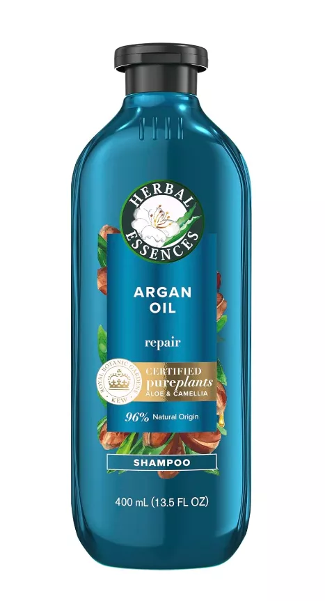 FemmeNordic's choice in the Herbal Essences vs Tresemme comparison, the Herbal Essences Argan Oil Shampoo by Herbal Essences