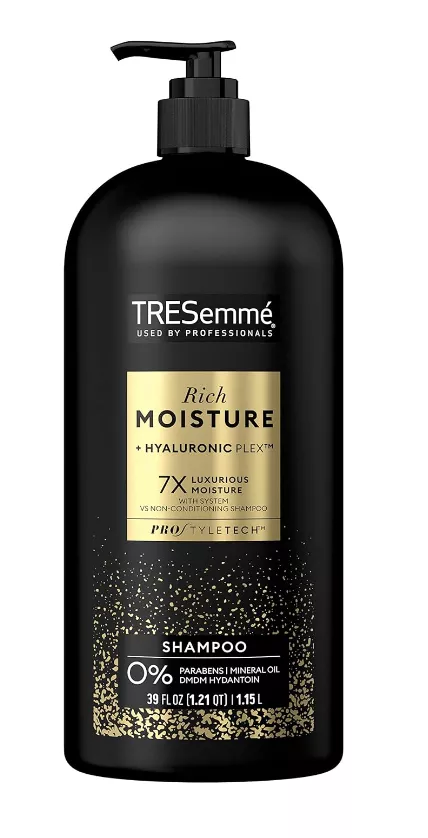 FemmeNordic's choice in the Herbal Essences vs Tresemme comparison, the MOISTURE RICH SHAMPOO by Tresemme