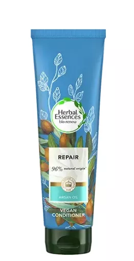 FemmeNordic's choice in the Herbal Essences vs Tresemme comparison, the Herbal Essences Argan Oil conditioner by Herbal Essences