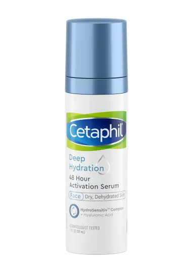 FEMMENORDIC's choice in the Cetaphil vs CeraVe comparison, the Cetaphil Deep Hydration 48-Hour Activation Serum