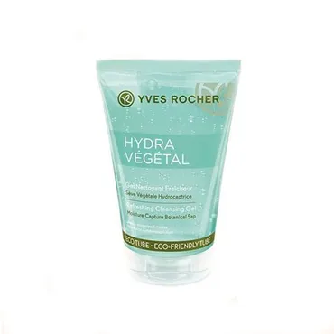 Hydra Vegetal Refreshing Gel Cleanser by Yves Rocher, one of the best French cleansers for dehydrated skin.