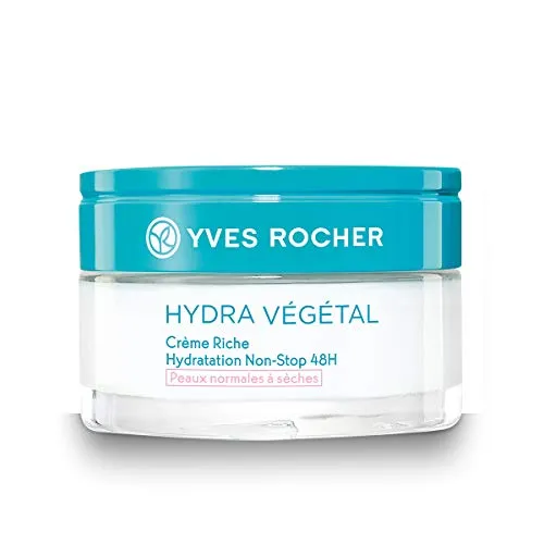 Best-selling Face Moisturizing Hydra Vegetal from Yves Rocher, the best affordable French skincare brand.