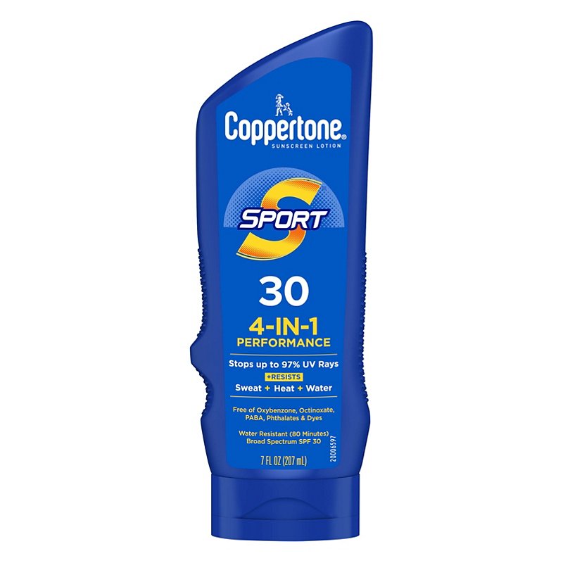 FEMMENORDIC's choice in the Coppertone Sport vs Banana Boat Sport sunscreen comparison, the Coppertone Sport Sunscreen Lotion