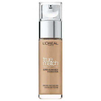 True Match Foundation by L'Oreal, one of the best French makeup brands with the best French makeup products.