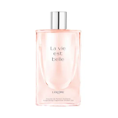 La Vie Est Belle Invigorating Fragranced Shower Gel by Lancome, one of the best French body washes.