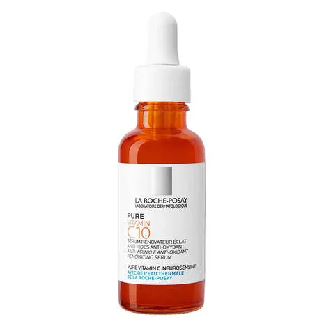 10% Pure Vitamin C Serum by La Roche Posay, one of the best thermal spring waters.