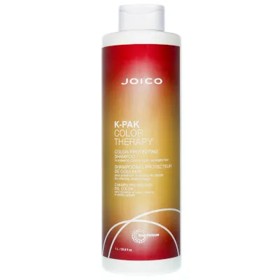 A tied FEMMENORDIC's choice in the Joico vs Redken comparison, Joico K-Pak Color Therapy Color-Protecting Shampoo