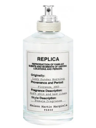 Replica Lazy Sunday Morning by Maison Margiela, one of the best French perfumes.
