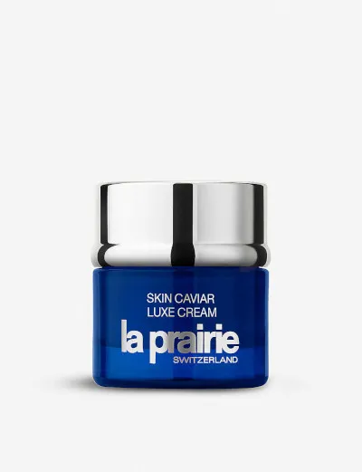 Skin Caviar Luxe Cream by La Prairie, an indulgent lifting and firming cream.