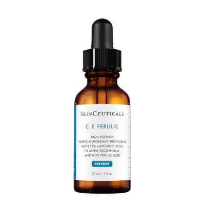 CE Ferulic Serum by SkinCeuticals, high potency triple antioxidant treatment.