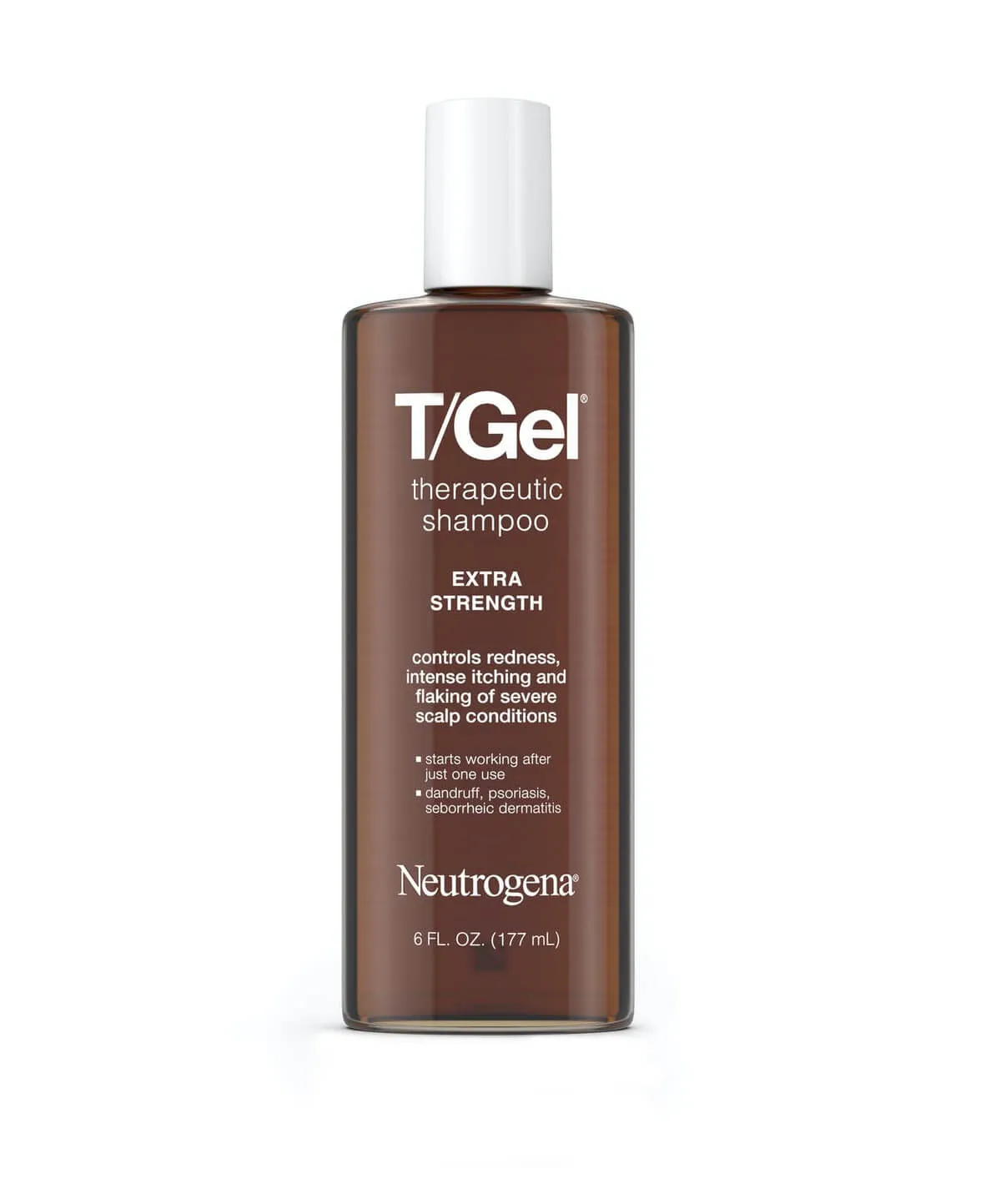 T/Gel Therapeutic Shampoo by Neutrogena, anti-dandruff shampoo (with Coal Tar Extract).