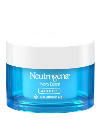 Hydro Boost Water Gel by Neutrogena, a best-selling skin replenishing water gel moisturizer.