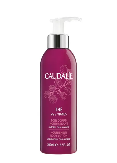 The Des Vigne Body Lotion by Caudalie, the best natural French body lotion.