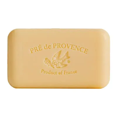 A Pre de Provence soap bar, this time fragranced with sandalwood.