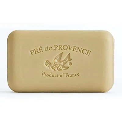 Pre de Provence soap bar, fragranced with verbena, a fully natural French soap.