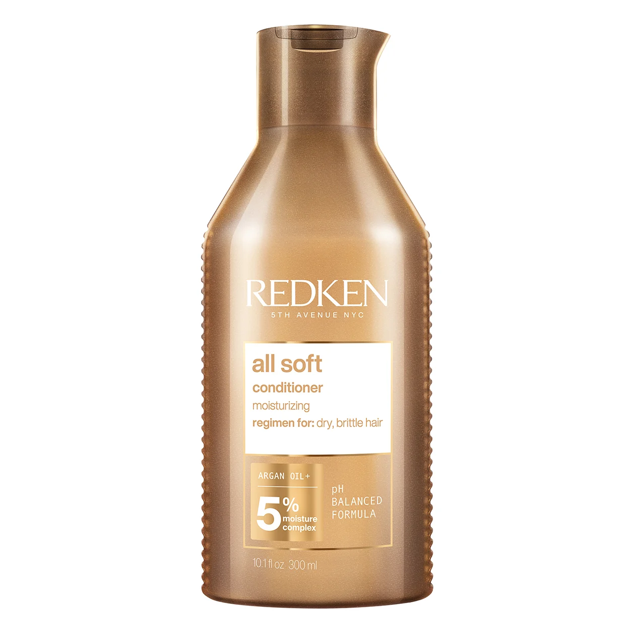 A tied FEMMENORDIC's choice in the Pureology vs Redken conditioner comparison, the Redken All Soft Conditioner.