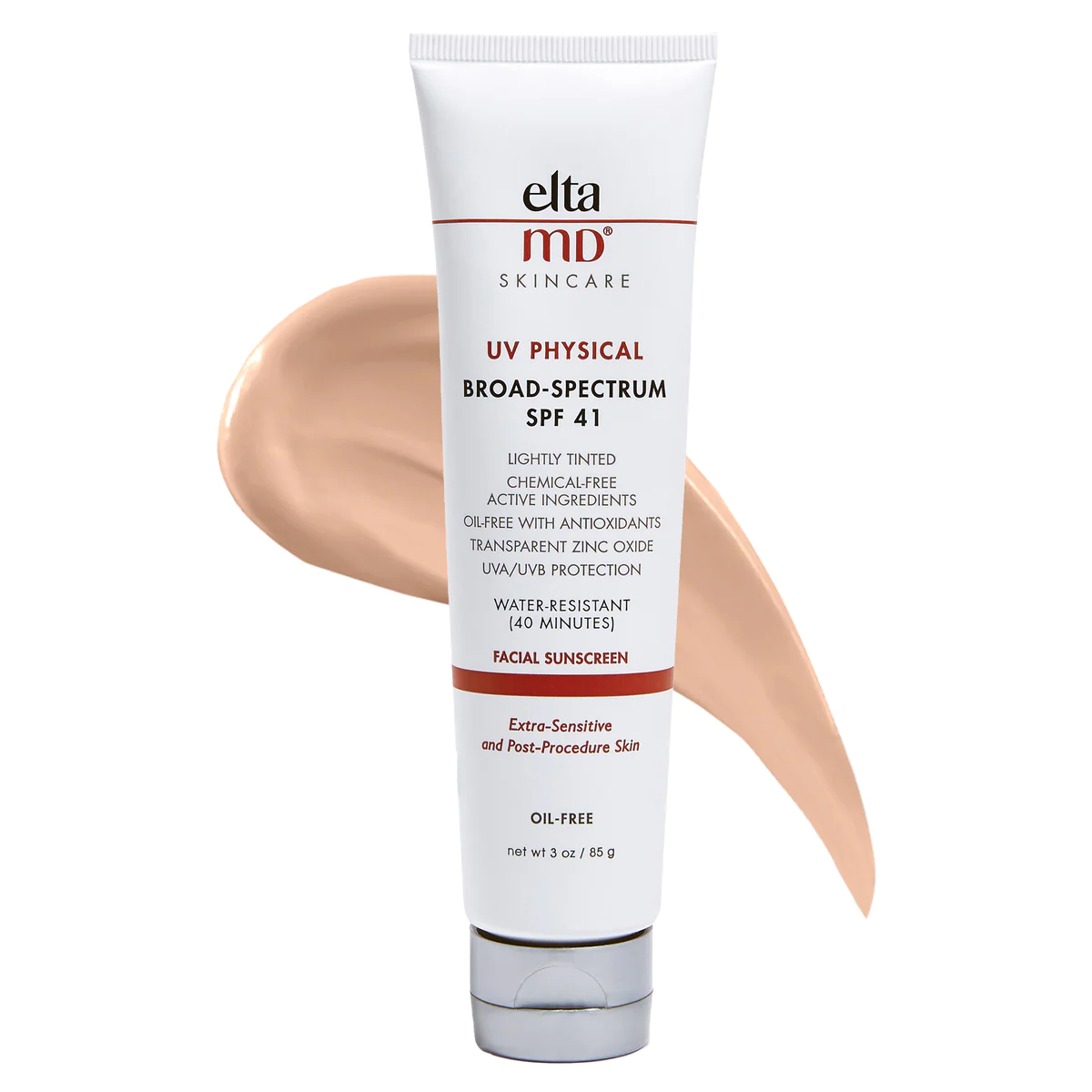 FEMMENORDIC's choice in the Elta MD UV Elements vs UV Physical sunscreen comparison, the Elta MD UV Physical Facial Sunscreen