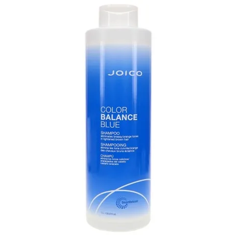 A tied FEMMENORDIC's choice in the Joico vs Biolage comparison, Joico Color Balance Blue Shampoo
