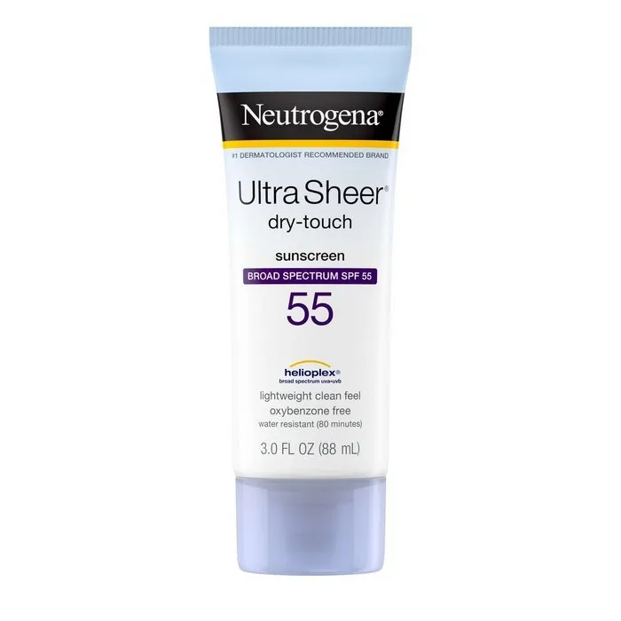 FEMMENORDIC's choice in the Neutrogena vs Aveeno sunscreen comparison, Neutrogena Ultra Sheer Dry-Touch Sunscreen
