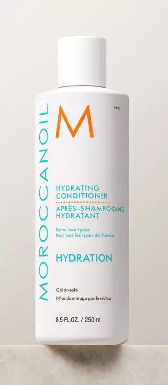 FemmeNordic's choice in the Living Proof Vs Moroccan oil comparison, the Hydrating Conditioner For all hair types by Moroccan oil
