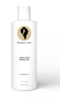 FemmeNordic's choice in the Rizos Curls vs Bounce Curl comparison, the Bounce Curl Light Hold Creme Gel by Bounce Curl