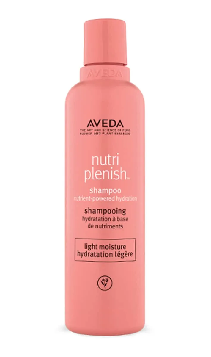 A tied FEMMENORDIC's choice in the Aveda vs Pureology shampoo comparison, Aveda Nutriplenish Shampoo