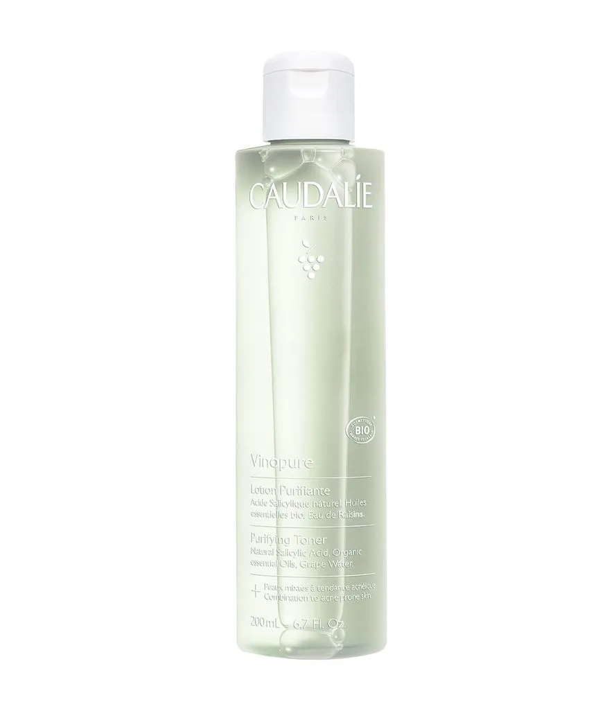 Vinopure Pore Minimizing Toner by Caudalie, one of the best French toners for skin-refining.