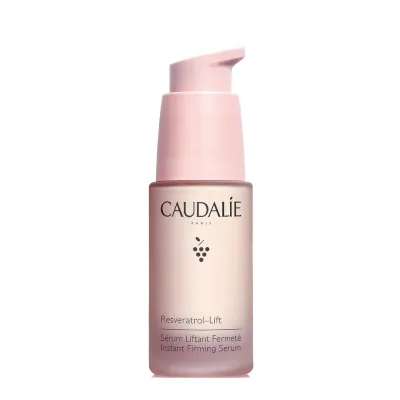 Resveratrol Lift Instant Firming Serum by Caudalie, the best French firming serum