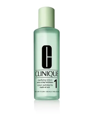 A tied FEMMENORDIC's choice in the Clinique Clarifying Lotion 1.0 vs 1 comparison, Clinique Clarifying Lotion 1