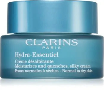 Hydra Essentiel Cream by Clarins, the best luxury French moisturizer.
