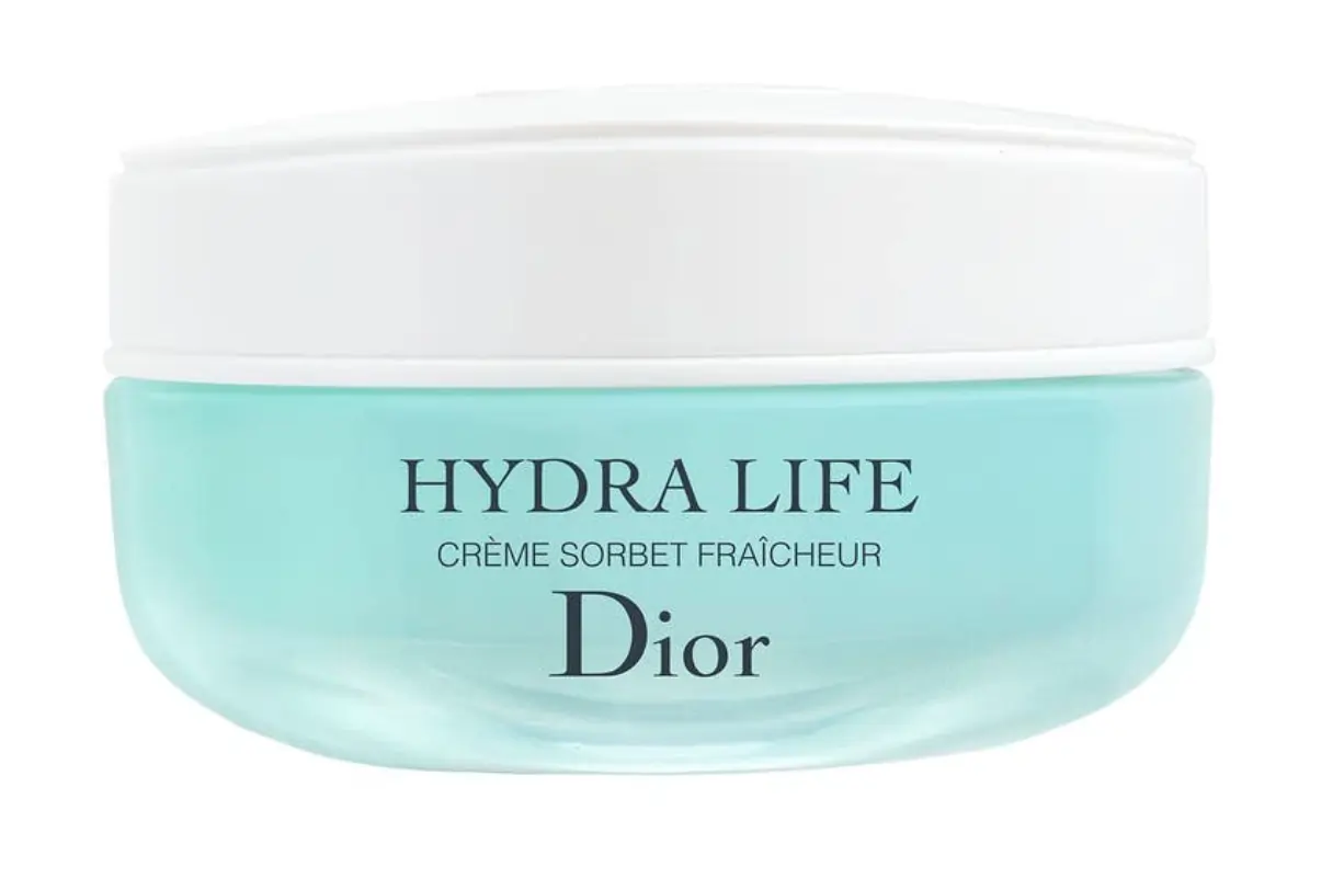 A close second in the Chanel vs Dior skincare comparison, the Dior Hydra Life Sorbet Creme.