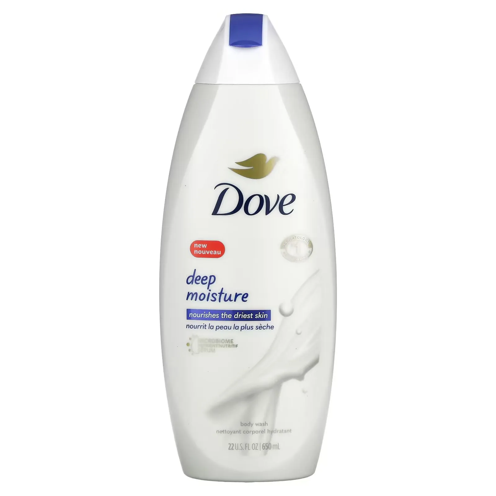 FEMMENORDIC's choice in the Nivea vs Dove comparison, the Dove Deep Moisture Body Wash