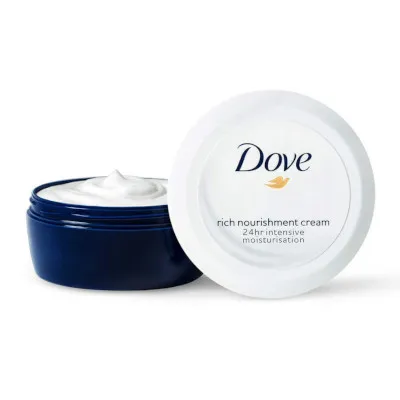 FEMMENORDIC's choice in the Nivea vs Dove comparison, the Dove Rich Nourishment Cream