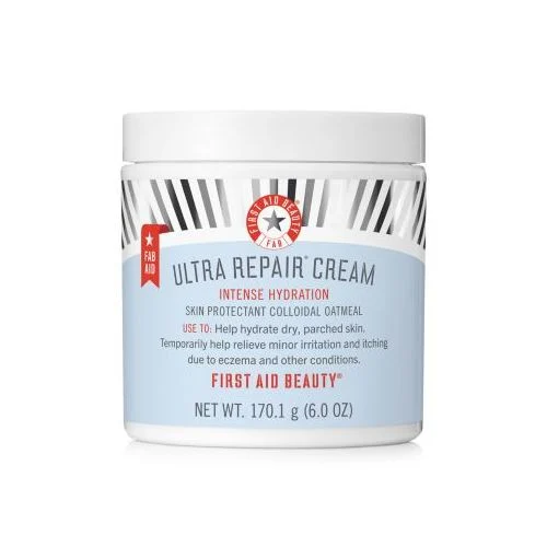 A close second in the Cerave vs First Aid Beauty comparison, the Ultra Repair Cream by First Aid Beauty 
