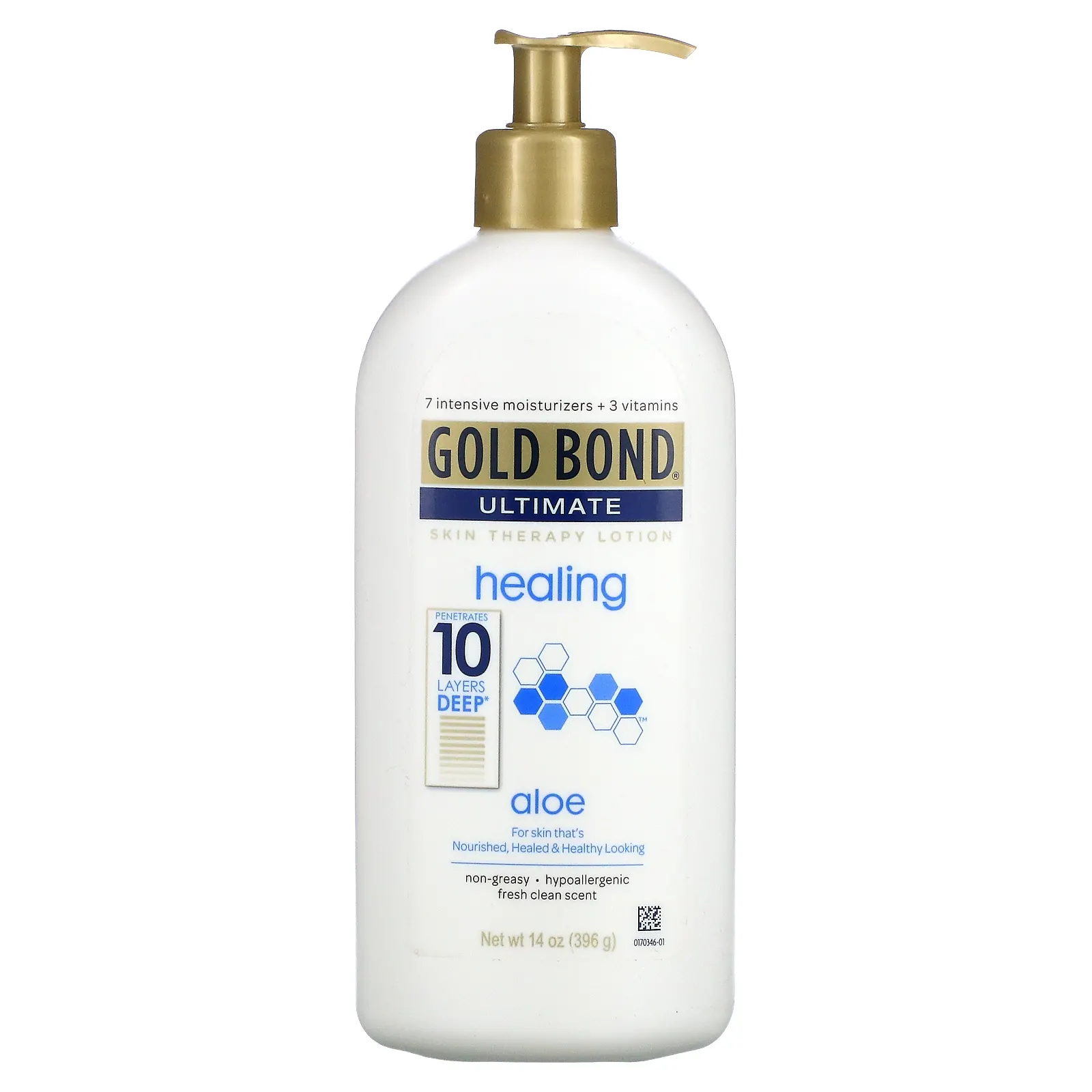 FEMMENORDIC's choice in the Gold Bond vs Aquaphor comparison, Gold Bond Healing Skin Therapy Lotion