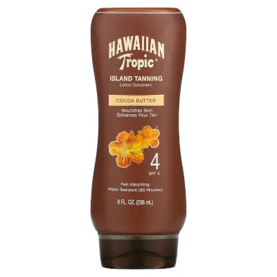 FEMMENORDIC's choice in the Hawaiian Tropic vs Coppertone tanning lotion comparison, the Hawaiian Tropic Island Tanning Lotion