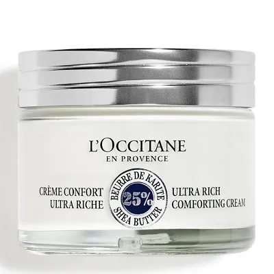 Ultra-Rich Comforting Cream by L'Occitane, a 25% shea butter moisturizer to answer the essential needs of dry skin.
