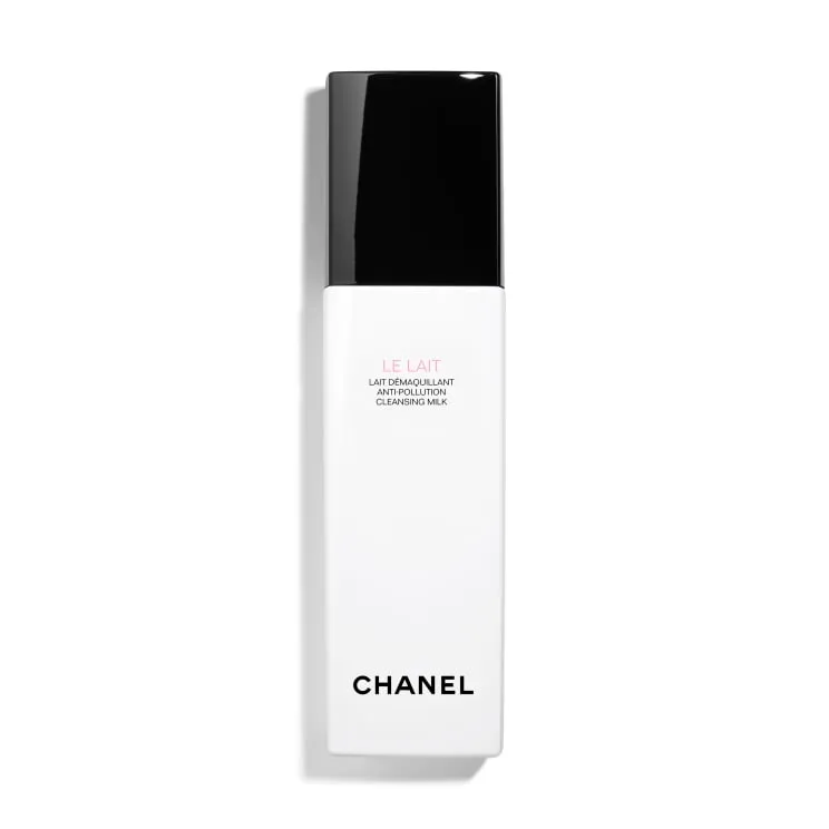 Le Lait by Chanel, an anti-pollution cleansing milk.