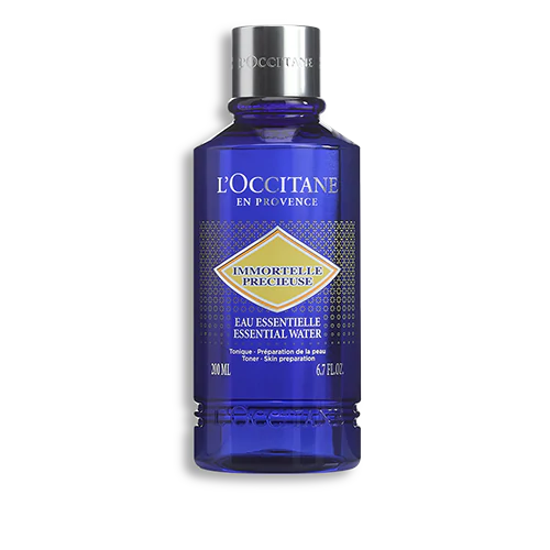 Immortelle Precious Essential Water by L'Occitane, one of the best French toners.