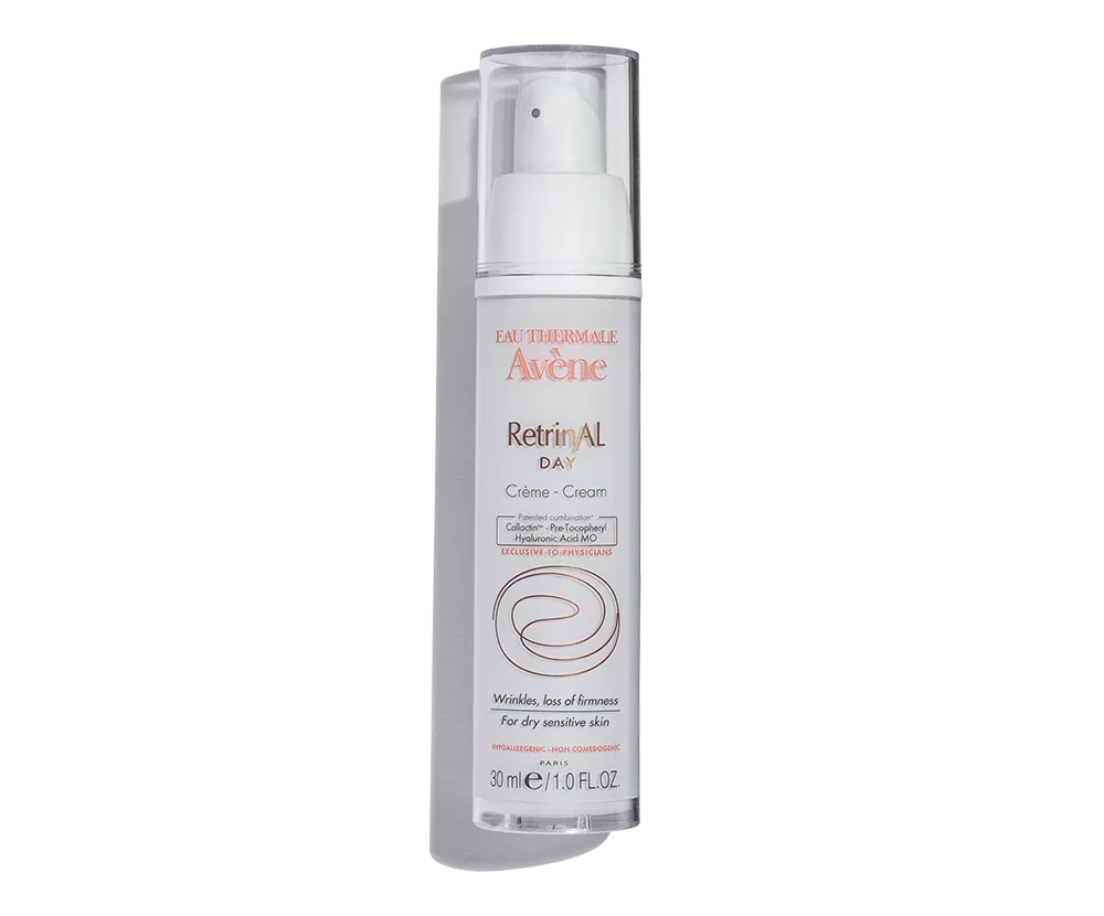 Retrinal Day Cream by Avene, the best complementary day cream to use with a retinol routine.