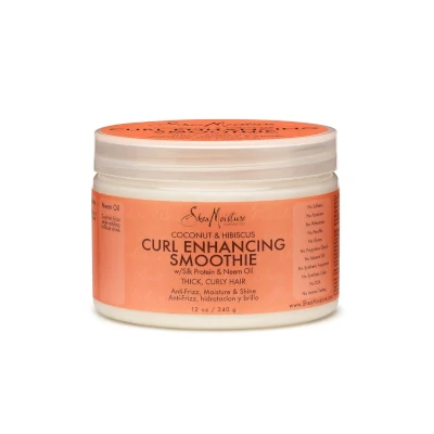 A tied FEMMENORDIC's choice in the Shea Moisture vs Maui Moisture comparison, Shea Moisture Curl Enhancing Smoothie