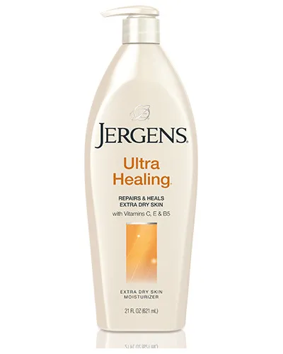 A close second in the Jergens vs Aveeno comparison, Jergens' Ultra Healing Moisturizer.