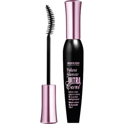 Volume Glamour Ultra Curl by Bourjois, the best budget French volumizing mascara.